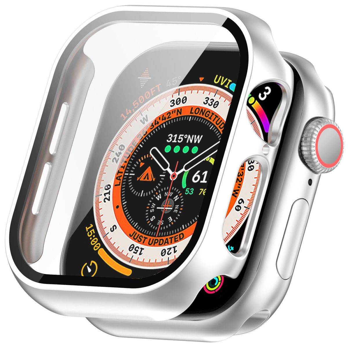 Etui Bizon Case Watch Adamo przedstawione od boku